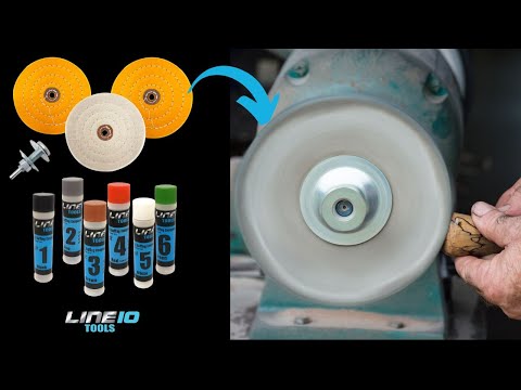 4 Metal Buffing Wheel Kit for Drill - Polishing Aluminum