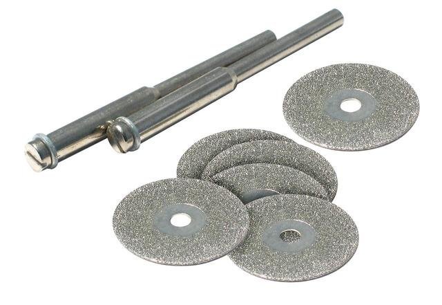 8pc Diamond Cutting Wheels Disc Kit for Rotary Tools